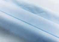 ткань рубашки 100% полиэстер 130ГСМ с работниками простирания освещает - голубой цвет